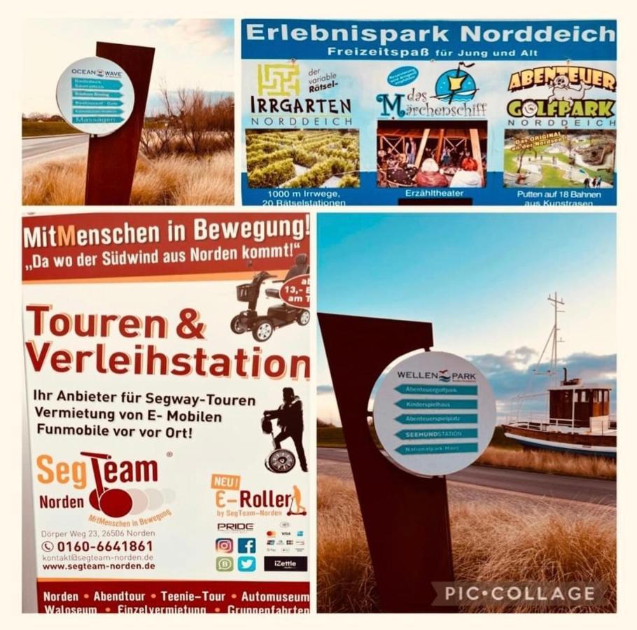 Hotel Pension Garni Haus Am Strand 2 Norddeich  Ngoại thất bức ảnh